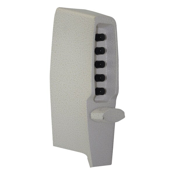 Combination Deadlatch, Adjustable 2-3/8-in to 2-3/4-in Backset, Satin Chrome
